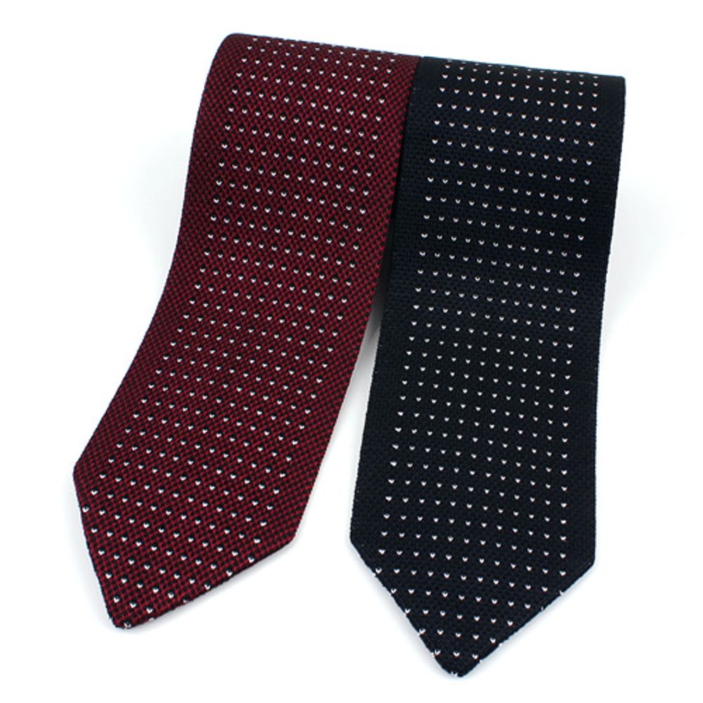 [MAESIO] KNT5026 Rayon Knit Dot Necktie Width 8cm 2Colors _ Men's ties, Suit, Classic Business Casual Fashion Necktie, Knit tie, Made in Korea